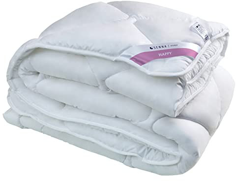 Bettdecke Happy 180x200 Steppbettdecke Schlafdecke ganzjährig für Allergiker waschbar 95