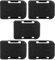 Support de Batterie 5X Compatible avec la Batterie/Bosch, Support de Batterie Adapté à la Batterie 18V (sans Batterie), Support de Batterie Mural, Supports de Batterie, Clip