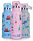 tiddlers & nippers Stainless Steel Vacuum Insulated Double Wall Kids Reusable Water Bottle with Leak Proof Straw 500ml | Keeps Cool for 24hrs & Warm for 10hrs + (Fabulous Fairies)