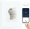 BSEED Smart ZigBee Steckdose, Energiekostenmesser, Alexa ZigBee Steckdose mit Verbrauchsmessung, 1 Fach Steckdose arbeitet mit Amazon Alexa und Google Home Weiß (Tuya ZigBee Hub erforderlich)