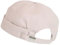 Minicloss Docker Cap Herren Damen Hut, Verstellbar Hafenmütze, Ohne Schirm Beanie Cap Retro Brimless Hat,Chinesischer Stil,Baumwolle,Kurz, beige