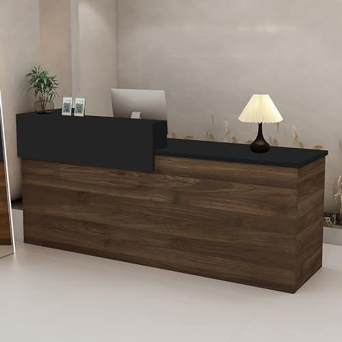Empfangstheke Mit Schubladen, Rezeption Tisch, Empfangstresen, Kassierer Counter, Rezeption Schreibtisch, Bürothek, Laden Theke Verkaufstheke, Büromöbel, Großem Stauraum (Color : G-2, Size : 100x60x