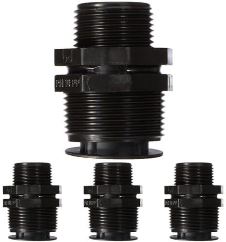 Raccordo plastica M/M 11/4 x 1 (Confezione da 4)