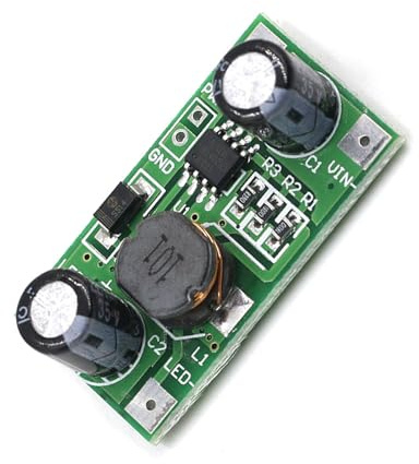 Zqxnt Packung Der 5 LED Treiberplatine 2W/3W Dimmbare Zum Beleuchtungsprojekt 5V-35Vinput Flexibilität LED Light Board