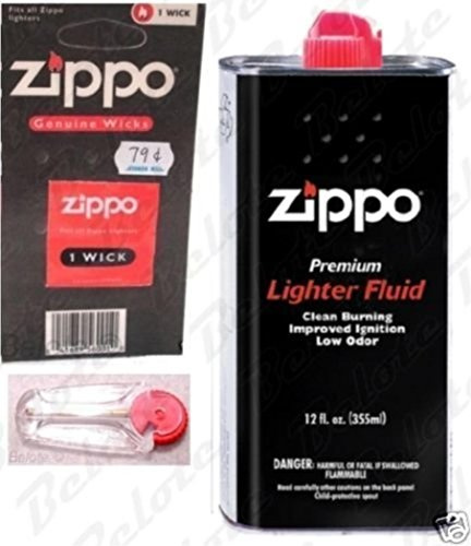 Zippo Outdoors 12 Cans Lighter Fuel, 12-Ounce