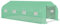 Outsunny Invernadero de Jardín 600x300x200 cm Tipo Túnel para Cultivo Plantas Verduras con 8 Ventanas Transpirables y Puerta Enrollable con Cremallera Acero Verde