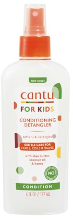 CANTU – CARE FOR KIDS CONDITIONING DETANGLER – 177 ml – Sanftes Entwirren & Pflege – Für zartes Kinderhaar