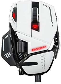 Mad Catz R.A.T. 8+ mouse USB Ottico 16000 DPI Mano destra