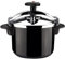 Magefesa Castell - Autocuiseur Traditionnel Noir 6L, Acier Inoxydable 18/10, Toutes les Cuisinières, Induction Totale, Cuisine Saine, Bouton Rotatif
