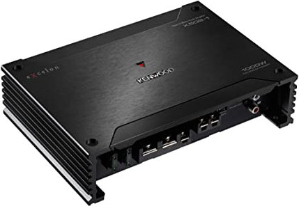 Kenwood X502-1 300W X-Series Class D Mono-Channel Power Amplifier, 4Ω Stable