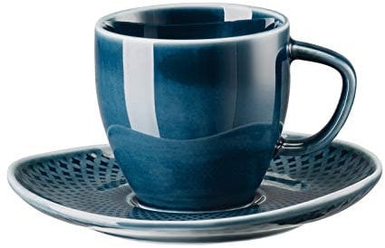 Rosenthal Junto Ocean Blue Espressotasse mit Untertasse