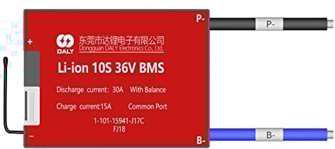 DALY BMS 10S 36V 30A liion Akku-Schutzplatine mit Balance Kabel BMS für 18650 Akku powerbank 3.7v bms 36v für ebike …