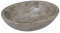 vidaXL Waschbecken Aufsatzwaschbecken Waschtisch Waschplatz Waschschale Handwaschbecken Naturstein Becken Badezimmer Grau 53x40x15cm Marmor