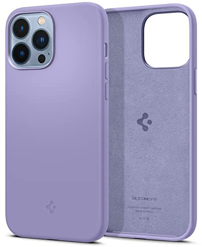 Spigen Silicone Fit Case for iPhone 13 Pro Max - Iridescent Purple