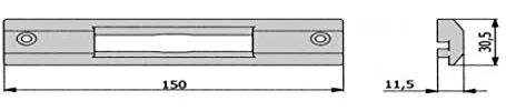 Omec - CONTROPIASTRA NYLON Art. 02881 N