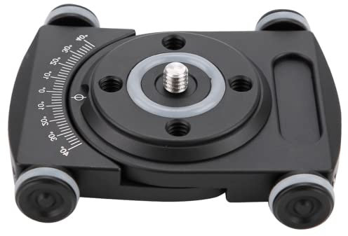 Shanrya Support pour appareil photo reflex numérique Dolly haute résistance avec vis 1/4 pour enregistrements vidéo