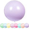 YOUYIKE 36 Zoll Grosse Luftballons Pastell, 8 Stück Riesige Runde Pastell Ballons, 90CM Macaron Lila Latex Grosse Luftballons für Geburtstag,Hochzeitsfest,Festival,Karnevals (Lila)