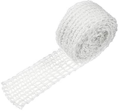 Cabilock Filet à viande - Filet à rôtir - Filet à rôtir - Filet à rôtir - Filet à jambon - Filet élastique pour tuyau de remplissage - Accessoire de cuisine - 300 cm - Blanc