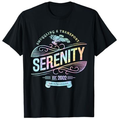 Vintage Serenity Krawatte zum Schmuggeln und Transportieren von Glühwürmchen T-Shirt