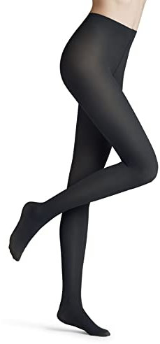 FALKE Damen Strumpfhose Vitalize 40 DEN W Ti halb-blickdicht mit Kompression 1 Stück, Grau Graphite 3146, L