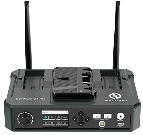 Hollyland Solidcom C1 Pro - Einzelne HUB-Basisstation, 1.9GHz Full-Duplex Wireless Headset Intercom für Teamkommunikation mit AB Grouping UAC Cloud Meeting Announcement Erweiterbare Verbindung (1 HUB)