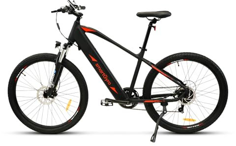 SMARTGYRO eBike Senda Black C - Bicicleta Eléctrica Allroad, Frenada Hidráulica, 7 Velocidades Shimano, Ruedas de 27,5 Inches, Batería Litio 36V 10Ah, Motor Brushless de 250W, Autonomía hasta 60 km