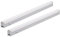 Oktaplex 2er Set Riga Unterbauleuchte Küche LED neutralweiß 4000K 28 cm Lichtleiste mit Schalter weiß 230V erweiterbar Küchenbeleuchtung 370 Lumen 4 W