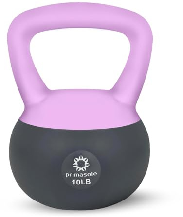 Primasole Weiche Kugelhantel Shook Resistance Basis Rutschfeste Hand Kettlebell Gewichte