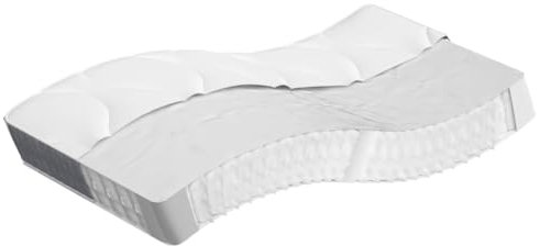 vidaXL Kindermatratze Taschenfederkern, Taschenfederkernmatratze Atmungsaktiv Hautfreundlich, Federkernmatratze Härtegrad Mittel, Matratze Bettmatratze, 80x160cm