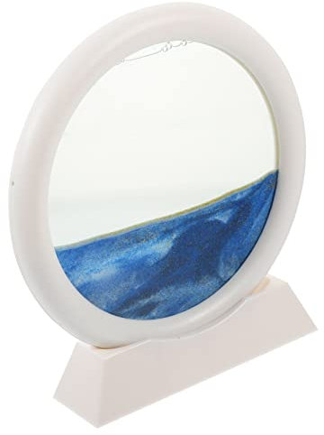 ibasenice Art Du Sable Mouvement Décoration De Bureau Image Décorative Fluide Sablier De Sable Mouvement Pour Étude