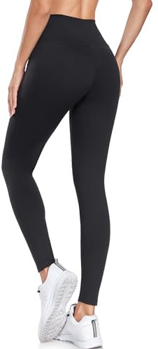 Gtievruo Sports Leggings Damen High Waist Yoga Leggins Blickdicht Yoga Hose Sporthose Sportleggins Frauen für Gym Fitness