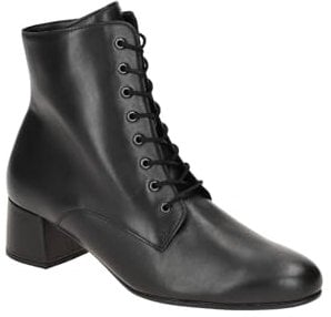 Gabor Damen Schnürstiefeletten, Frauen Stiefeletten,Best Fitting,reißverschluss,Stiefel,Bootee,Booties,halbstiefel,schwarz,38 EU / 5 UK