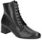 Gabor Damen Schnürstiefeletten, Frauen Stiefeletten,Best Fitting,reißverschluss,Stiefel,Bootee,Booties,halbstiefel,schwarz,38 EU / 5 UK