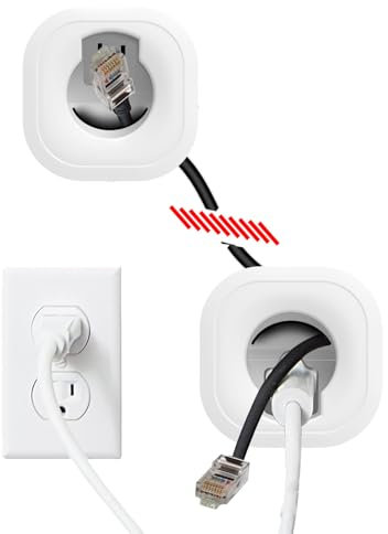 LOCATVE in-Wall Cable Management Kit - Hide TV Wires When Mounting A TV - Includes Power & Low Voltage Cable Management