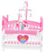 ifundom Puppenhaus Mini öbel Set Kinderzimmer Deko Mit Bett Und Zubehör Pink Und Puppenhaus Accessoires Für Kreatives