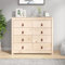 Iiaky Beistellschrank Wohnzimmer Schrank Sideboard Wohnzimmer Beistellschrank 100x40x90 cm Massivholz Kiefer