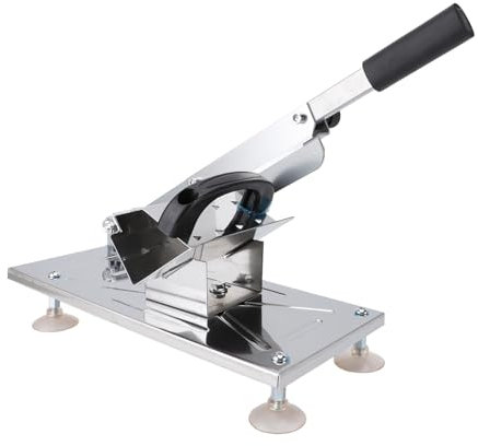 Stainless Steel Meat Slicing Machine, Labor Saving Manual Meat Cutter for Cut Beef, and Other Meats, Hotpot Restaurants, Barbecue Restaurants and Other Restaurant Use