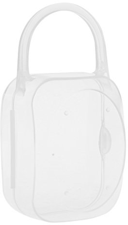 Tragbarer Baby-Schnuller für die Reise, kleine runde Form, Aufbewahrungsbox, Baby-Schnullerbehälterhalter