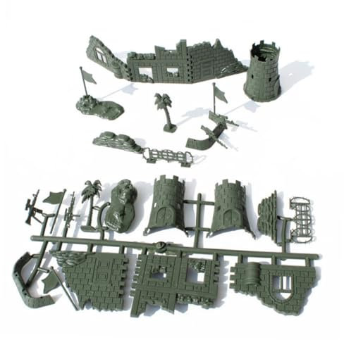 Abaodam 330 STK Militärmodellspielzeug Für Flugzeugspielzeug Kinderspiele Grünes Spielzeugauto Soldatenpanzer Junge Hubschrauber Drohne Figuren
