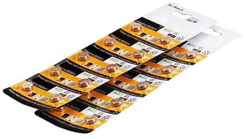 Saiyana 20 pezzi/10pieces AG3/LR41/736 prestazioni di affidabilità della batteria 1 5 V batterie a bottone per piccola elettronica