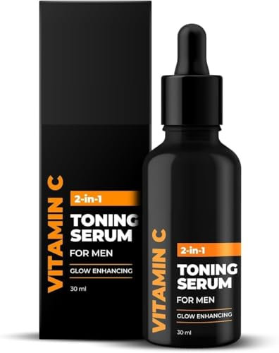 VK Vitamin C Toner + Serum for Men, 30ml | Face Serum for Men