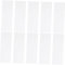 DECORNIJIA 50Pcs Microscope Slides with Ground Edges Blank Cover Slips High Transparency Lab Microscope Accessories Safe for Daily Use Optical Observations