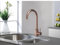 Keenware KKT-445 Kilburn Mitigeur de cuisine monobloc contemporain Bronze brossé