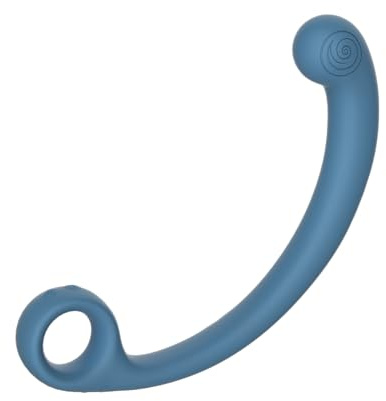 SVibe Snail AXI Fingering Wand - Blue - Fingering Toys & G-Spot Vibrator - Masturbation Toys & Internal Vibrators - Body-Safe Silicone, Waterproof, Rechargeable Adult Toy for Solo Pleasure