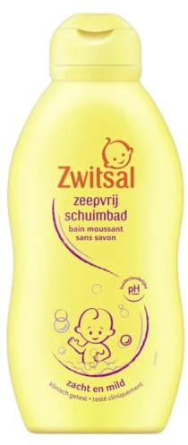 Zwitsal Lot de 6 bains moussants pour bébé sans savon - Protège la barrière naturelle de la peau - 700 ml