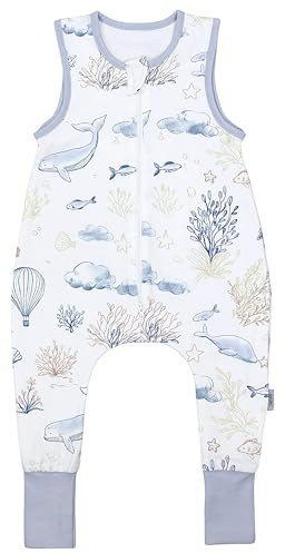 TupTam Baby Sommerschlafsack mit Beinen – 0,5 TOG, OEKO-TEX