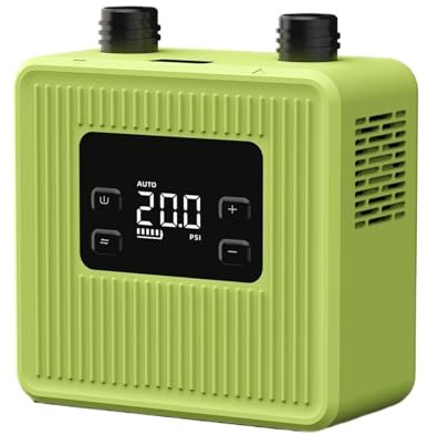 Electric Air Pump 20PSI Max Rechargeable 4500mAh Inflation For PVC Boat Fast Precise Anytime Inflation