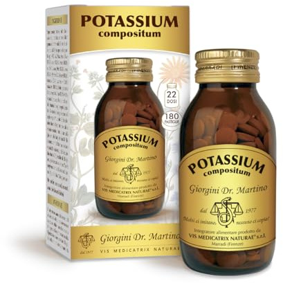 Dr Giorgini Integratore Alimentare, Potassium Compositum Pastiglie - 90 g