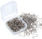 100 Pezzi 0,55 Pollici Mini S Ganci Connettori a Forma di S Wire Gancio con Scatola di Stoccaggio per Fai Da Te Craft, Gioielli Pendenti, Catena Chiave, Tag