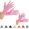 2 Paare Arthritis Handschuhe, Unterstützung für Kompressionshandschuhe und Wärme für Hände, Fingergelenk, Linderung von Schmerzen bei Rheumatoiden, Arthrose, RSI, Karpaltunnel (S, Rosa)
